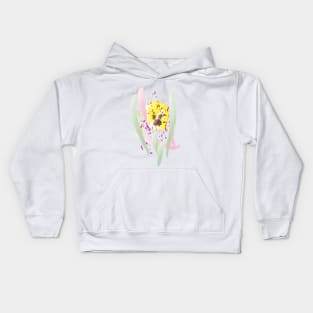 Power Flower Kids Hoodie